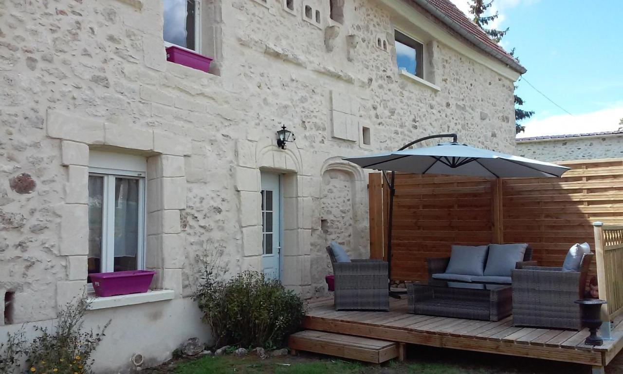 Villa Les Bories En Champagne Montlevon Exterior foto
