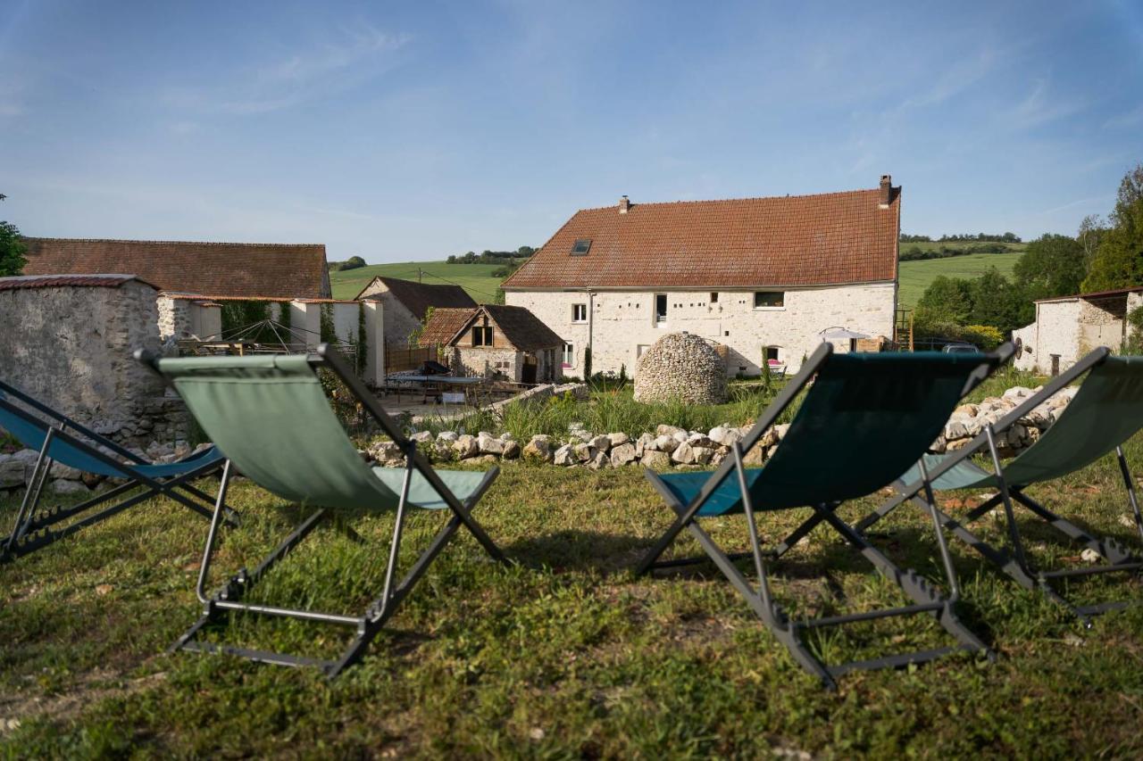 Villa Les Bories En Champagne Montlevon Exterior foto